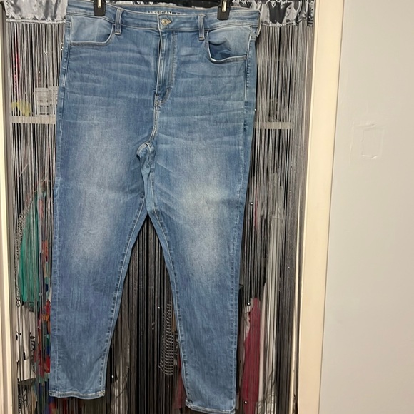 American Eagle Outfitters Denim - American Eagle Super hi-rise jeggings